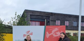 Schoolboy Raises Over £1,800 in Memory of His Dad Base visit Calan James 1