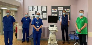 Elusennau Iechyd Hywel Dda ar brynu peiriant biopsi £ 50,000 Biopsy machine for Urology picture new