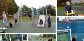 New Caerphilly play facilities are a hit! Bryn Play area completion