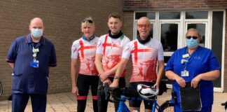 Hywel Dda Health Charities on David Lloyd’s charity cycle ride David Lloyd cycle challenge picture 1