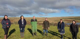 Carbon Trading, Future Agricultural Policy And Bovine TB High On Agenda At Gwent Farm Visit FUW Wayne Langford meeting 1 scaled