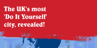 CARDIFF CROWNED THE UK’S TENTH BEST CITY FOR DIY IN NEW STUDY – DESPITE SHOWING THE LEAST INTEREST IN DIY TRENDS Hirestation map