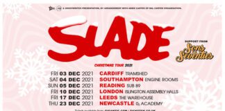 Slade Christmas Shows 2021 – Cardiff Show Slade Insta TOUR
