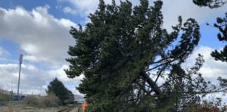 Gwasanaethau trên yn parhau i gael eu heffeithio yn dilyn storm Storm Arwen af87e553b28f49c19a7c13f5d7c2562b