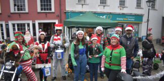 3 Amigos celebrate 20 years of bringing joy to vulnerable children at Christmas castle square scaled
