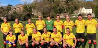 Mumbles Rangers V Waunarlwydd Veterans img 4227