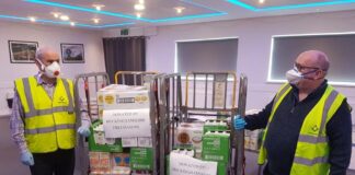 Freemasons help foodbanks feed 65,000 people over Christmas Bucks Freemasons foodbanks delivery
