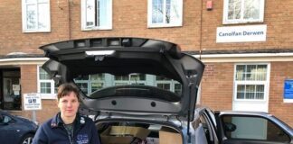 Thank you for food bank donations in memory of Kate Rees Kate