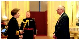 Llongyfarchiadau i Nigel Miller MBE Nigel Miller MBE pic 2