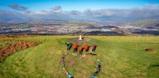 Ramblers Cymru capturing the hearts of three communities across south west Wales Photo Credit Mike Erskine and Cam Elizabeth