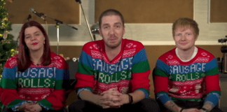 Stars take aim at ultimate prize with YouTube sensation LadBaby favourites to Christmas Number One history Screenshot 2021 12 17 13.44.41