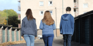 NSPCC response to Estyn’s peer-on-peer harassment review Teens walk 620x415 1