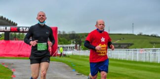 Caerphilly Comeback King back in the running mark running