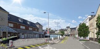 First look at Carmarthen bus station revamp and ‘green roof’ bus shelter plans img 4562