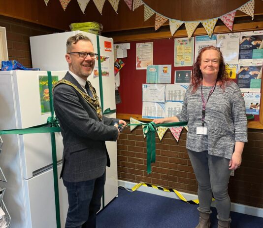 COUNTY’S FIRST COMMUNITY FRIDGE OPENS 274130041 1282692782237928 3643131089029806395 n