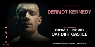 DERMOT KENNEDY ANNOUNCES CARDIFF CASTLE SHOW IN JUNE! Facebook Event Cover 1920x1005 1