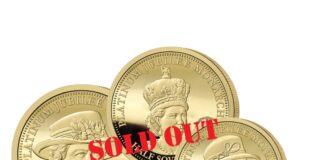 Watch the moment a set of rare royal coins are minted to commemorate 70 years since the death of King George VI Prestige Web Image SOLD OUT