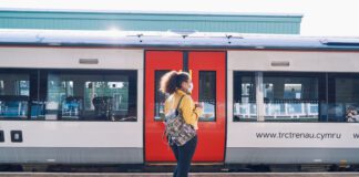 Rugby fans reminded to plan ahead and wear a face covering Transport for Wales scaled