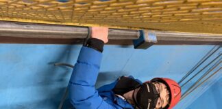 Gaeaf Llawn Lles – Gweithgareddau chwaraeon i helpu pobl ifanc i gadw’n heini yn y gaeaf. climbing centre scaled