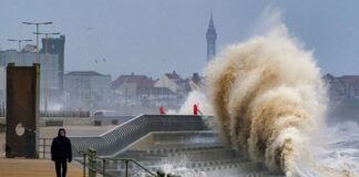 Storm Eunice skynews storms weather blacpool 5675421