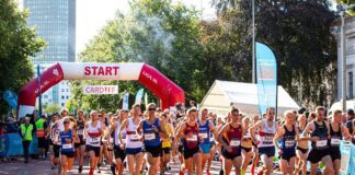 The Cardiff Metropolitan University Cardiff 10K 10k start