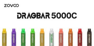 ZOVOO releases the first sugar free disposable e-cigarette to open a new era of sugar free Dragbar 5000C