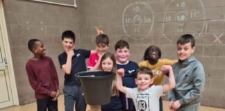 Children and Families across Pembrokeshire have been put through their paces during the Winter of Well-being with the team from Forces Fitness! FB IMG 1646329592606