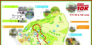 Route announced for Mayor’s charity 10K at Margam Park Parc Margam 10K Route ENG scaled