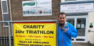 Russell completes 24-hour triathlon in aid of charity Russell Williams 1