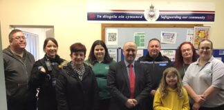 Police and Crime Commissioner pleased to see old Police Station being utilised as a hub for local foodbank and community projects. img 5409