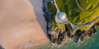 The Perfect Last-Minute Half-Term Staycation in Wales tenbyCastleBeach scaled