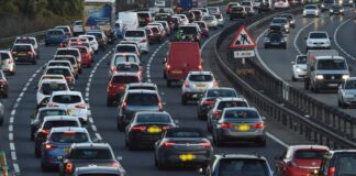 BANK HOLIDAY TRAFFIC: Advice for drivers to help reduce fuel costs in traffic this weekend 97478505 trafficblurred