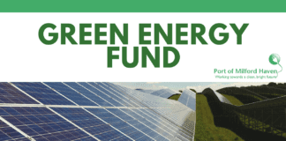 Port of Milford Haven launches Green Energy Fund Green Energy Fund Poster