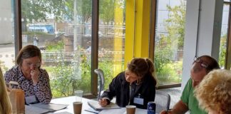 Ysgrifennu am y Pandemig Creative Writing Symposium group work scaled