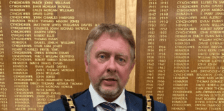 New Chairman elected for Ceredigion County Council Cyng Ifan Davies Cadeirydd CSC Cllr Ifan Davies CCC Chairman