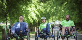 Wheely big investment will encourage cycle use and help Wales meet net zero Pedal Power visit scaled