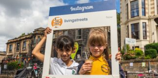 “Stuck in a catch-22”: parents drive their children to school because they are concerned about traffic RDP Garnetbank Green Day 201906190150