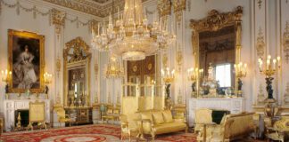 What Buckingham Palace could look like if it was given a modern makeover The White Drawing Room