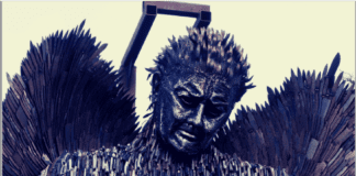 Aberystwyth Town to welcome Knife Angel sculpture as Police and Crime Commissioner aims to promote anti-violence and aggression campaign YR ANGEL GYLLELL THE KNIFE ANGEL