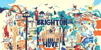 UK’s Art & Culture Hotspots Revealed in New Study brighton map in progress