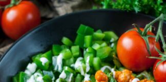 Tasty summer vegan recipes to brighten up your day easy buffalo chickpea salad recipe peasandcrayons 4560