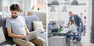 Remote job searches SURGE 87% as Brits FEAR job INSTABILITY working from home vs office