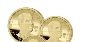 World-first Portrait Sovereign collection celebrating Prince William’s 40th birthday is unveiled 5940a8196f9266cd24323da9e367581653ed1bae