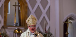 Bishop Mark O’Toole Installed as new Archbishop of Cardiff Bishop Mark OToole the new Catholic Archbishop of Cardiff scaled
