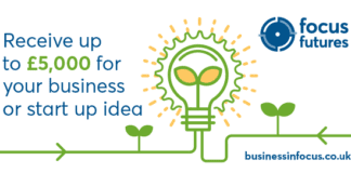 Focus Futures is offering up to £5,000 to Green businesses Green Goal CRF Digital ad – 280x130 English