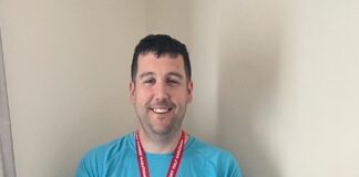 Ceredigion man runs Cardiff half marathon and virtual event as thank you to Wales Air Ambulance Jason Jarrams 1