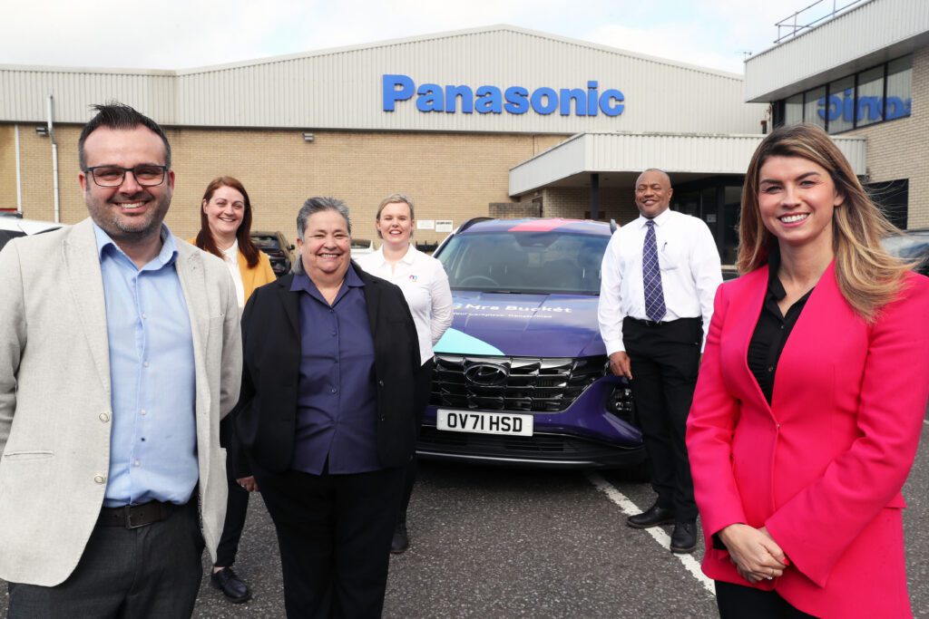 Mrs Buckét lands major new contact with Panasonic Manufacturing UK LTD