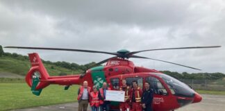 Donation from Mayor and Mayoress of Llandovery Mayor and Mayoress Llandovery 3