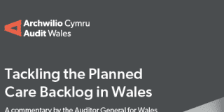 Paediatric Response: Tackling the Planned Care Backlog in Wales Report cover Report cover Eng 0