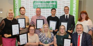 Cambrian Training Company Double celebration for two businesses at training company’s awards Winners scaled
